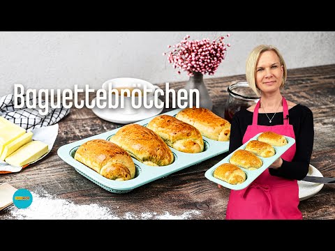 Rezept Baguettebrötchen / super fluffig und extrem lecker