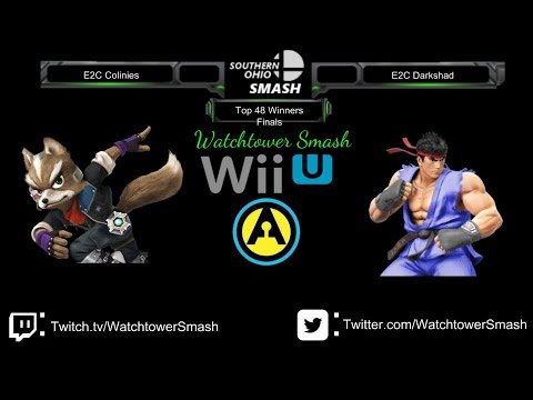 SOS Top 48 Winners Finals - E2C Colinies (Fox) Vs. E2C Darkshad (Ryu)