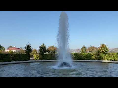 St Petersburg - Great Peterhof Palace - Monplaisir Garden, located directly on the Gulf of Finland.