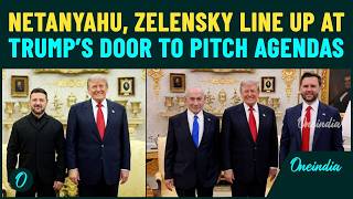 Netanyahu, Zelensky in Washington To Meet Trump; Push Agenda’s On Iran, Russia Amid Tensions