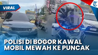 GEGER! POLISI Kawal Range Rover B 1 WON Pakai Totot Wukwuk di Puncak,  Bukan Anggota Polres Bogor