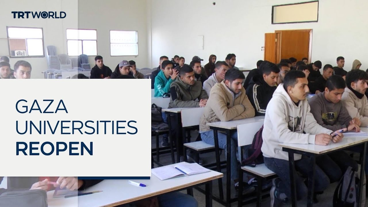 Gaza universities begin to reopen after two years of war
