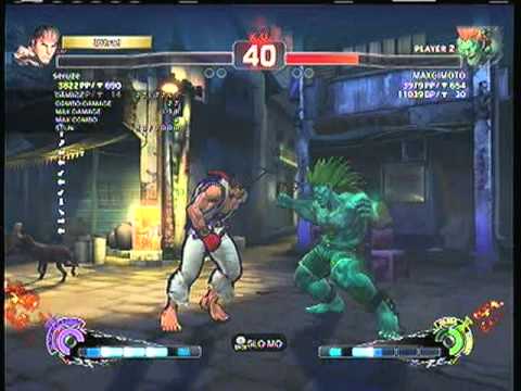 SSF4AE: Ryu (seruze) vs. Blanka (MAXGIMOTO) SD