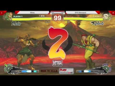 [PlayBookTV ROAD TO SEAM 04.11.15] USF4 Mitsu(Dhalsim) Vs SVG.Bernard(Seth/Rolento)