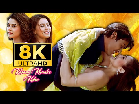 Kasam Khake Kaho 8K Full Video Song | Kumar Sanu | Alka Yagnik | Nadeem - Shravan | Dil Hai Tumhaara