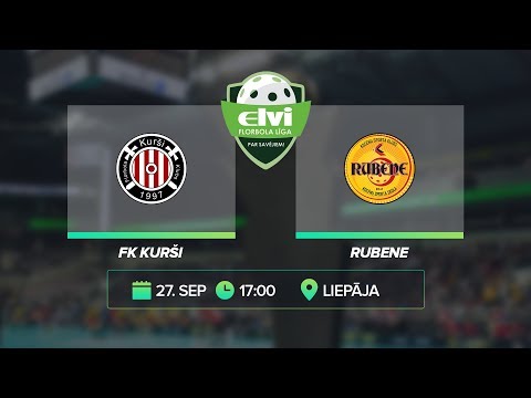 🎥 ELVI florbola līga: FK Kurši - Rubene (27.09.2020)