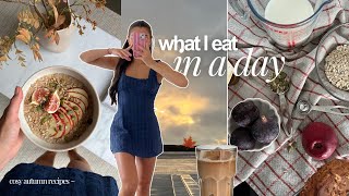 WHAT I EAT IN A DAY 🍂 | healthy & cosy autumn comfort recipes ~ 2024