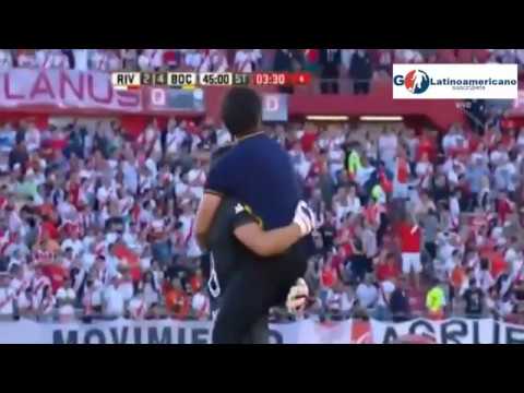 Gol de Centurion   River  ''Plate v Boca Juniors 2 4''- Super Clasico Argentino - 11/Diciembre/2016