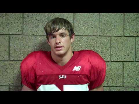 Interview w/SJU Freshman Running Back Harry Awe - 2009 Wis.-Eau Claire