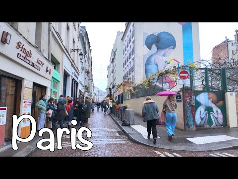 Paris, France - Morning walk in Paris, Louvre Museum, Quartier Latin ⎮ Paris Winter 2025