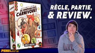 LE COUPABLE EST CARNIVORE - La règle, la partie, la critique ! - Le niveau 20 m'a rendue dingue !