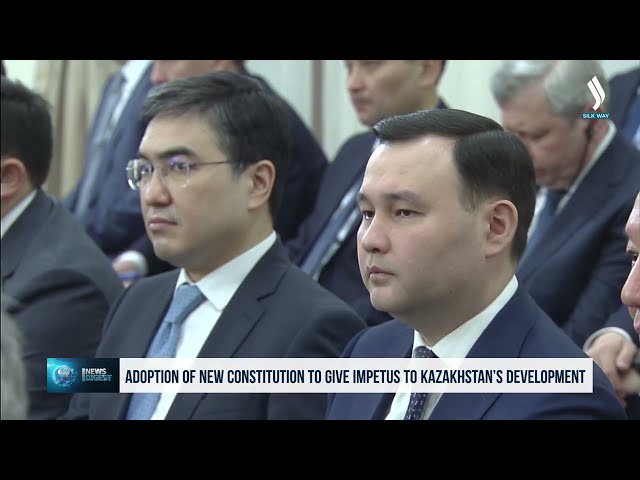 Жаңы Конституцияны кабыл алуу Казакстандын өнүгүшүнө түрткү берет
