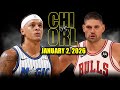 Orlando Magic Vs Chicago Bulls Full Game Highlights January 2 2026 NBA Season