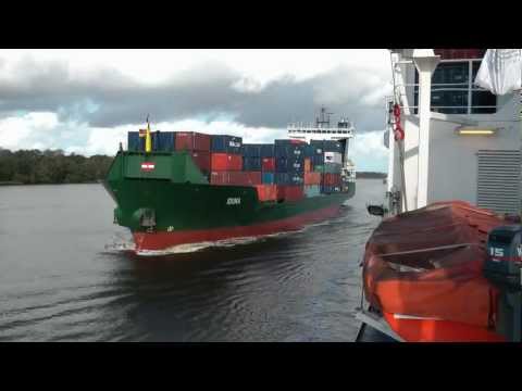 Kurzreise mit MS "Anna Sirkka" - Durch den Kiel-Kanal - Teil 3