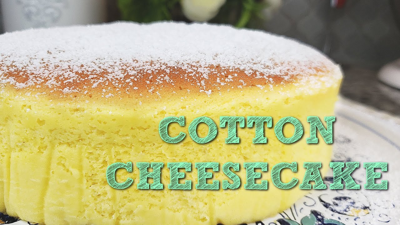 How To Make Japanese Cotton Cheesecake EASY