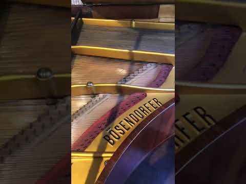 Rare Bösendorfer 5'7" Grand Piano – Classic Elegance in Mahogany image 6