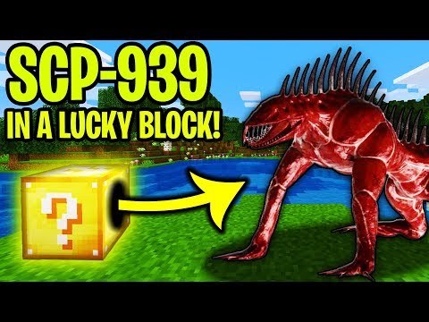 I found SCP-939 in a LUCKY BLOCK in Minecraft! - Minecraft Lucky Block Survival #2
