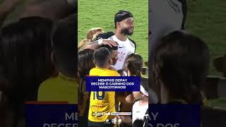 Os pequenos torcedores do Corinthians e do Novorizontino foram pedir um abraço! 😅🦅 #Shorts