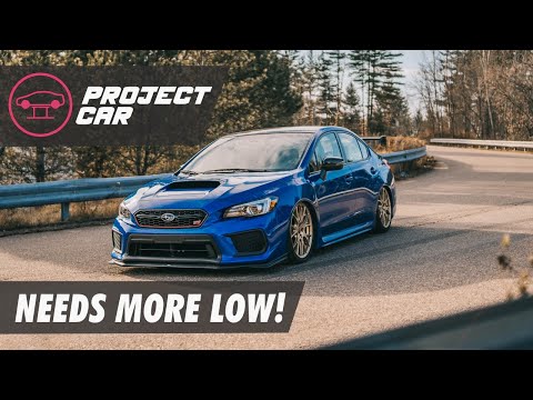 Air Lift 3P Install On Our 2018 Subaru STI Type RA - Finally Bagged!