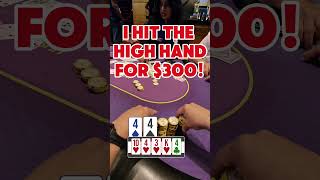 Guess how much this Quad paid out? ♠️♥️♣️♦️ Unbelievable... #poker #usa