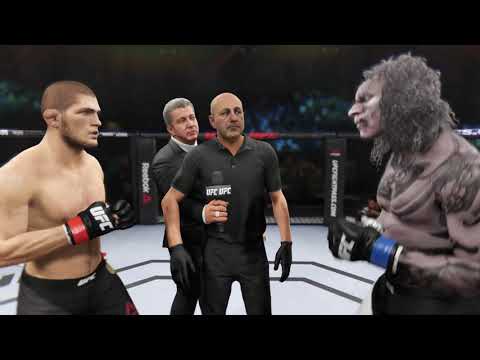 Khabib vs. Creepy Death - EA Sports UFC 2