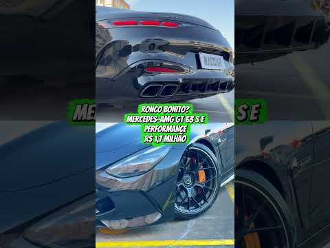 MÚSICA PARA OS OUVIDOS! A assinatura sonora do Mercedes-AMG GT 63 S!