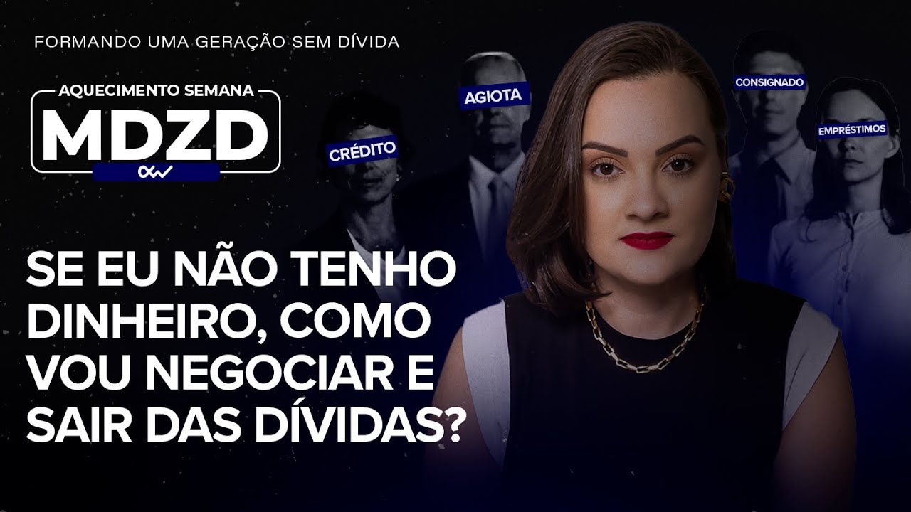 Se eu não tenho dinheiro, como vou negociar e sair das dívidas?