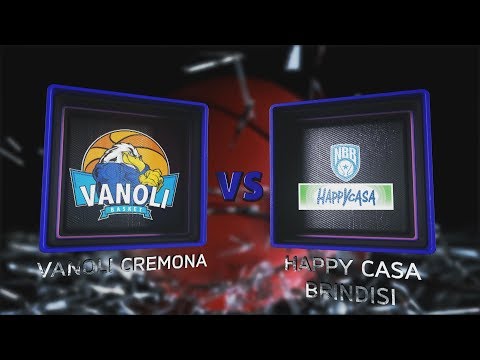 Highlights/ Vanoli Cremona - Happy Casa Brindisi 27º turno LBA Serie A PosteMobile