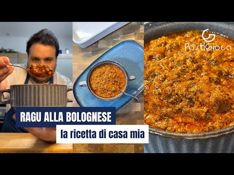 RAGU ALLA BOLOGNESE la ricetta di casa mia!!