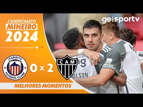 Gols e lances de Itabirito x Atlético Mineiro