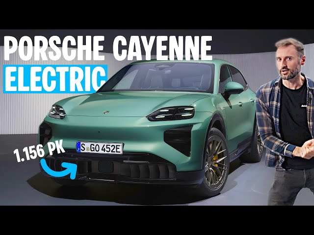 NIEUWE PORSCHE CAYENNE ELECTRIC IS WAANZINNIG!