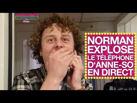 Norman EXPLOSE le téléphone d'Anne-So en direct - Marion et Anne-So