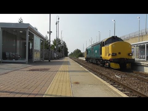 HNRC BR Blue Class 37/6 no 37610 Castleford & Glasshoughton 12th August 2020
