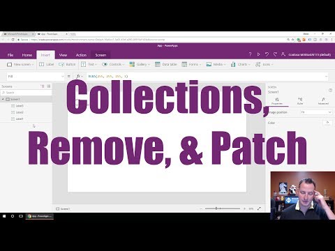 Working with a PowerApps Collection - Check Description for new version Video