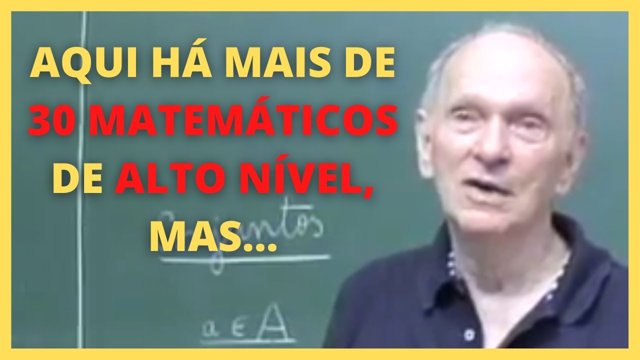O QUE É NECESSÁRIO SABER DE LÓGICA? | Elon Lages