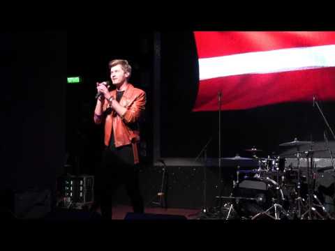 ESCKAZ in Riga: Justs - Heartbeat (at Eurovision PreParty)
