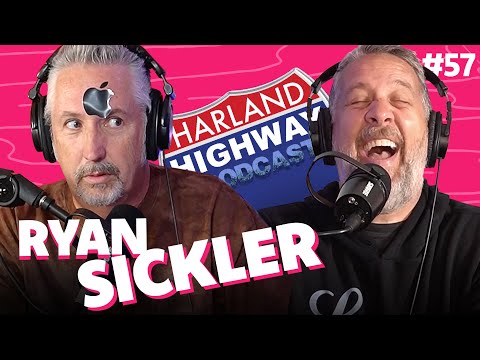 RYAN SICKLER 2nd visit. How he almost died. Blood sucking leaches, and renaming the NFL teams. #57