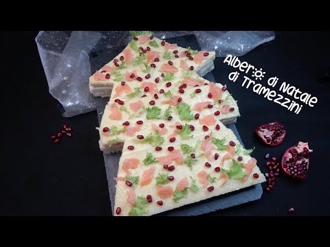 ALBERO DI NATALE di PANCARRE' ANTIPASTO FREDDO SENZA COTTURA!! ricetta FACILE e VELOCE!