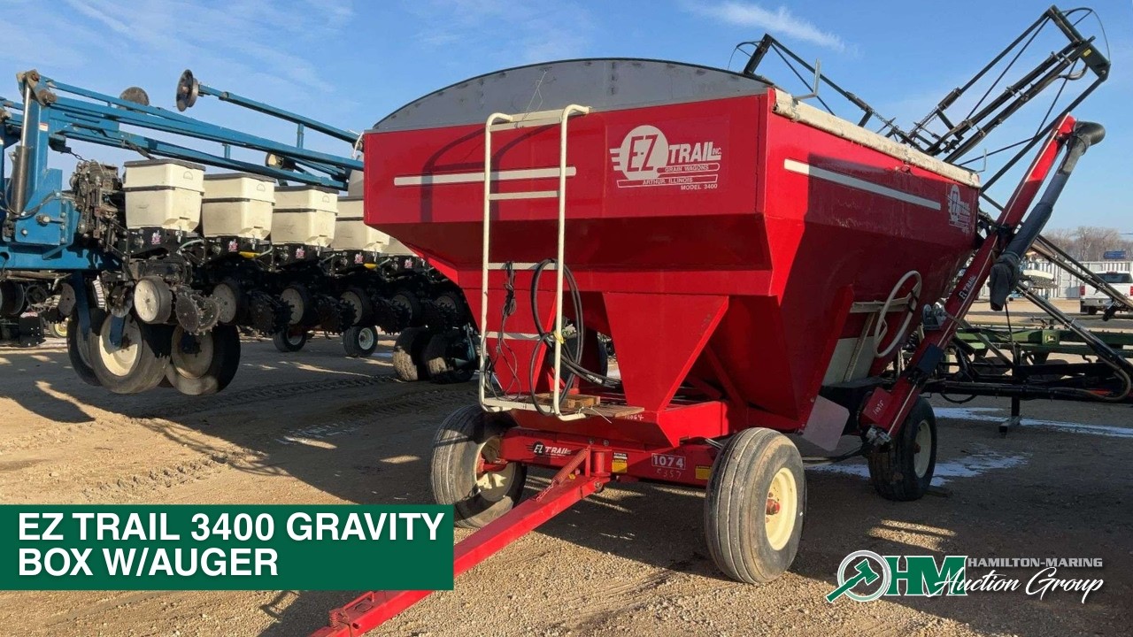 EZ Trail 3400 Gravity Box w/Auger Selling at Auction April 7, 2026