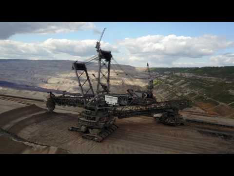 Droneflight at the Opencast Mining "Hambach" (update) - DJI Mavic Pro 4k