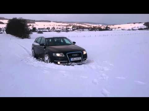 Audi A6 3.0 TDI quattro,Snow Test,im Schnee,I Love quattro;)