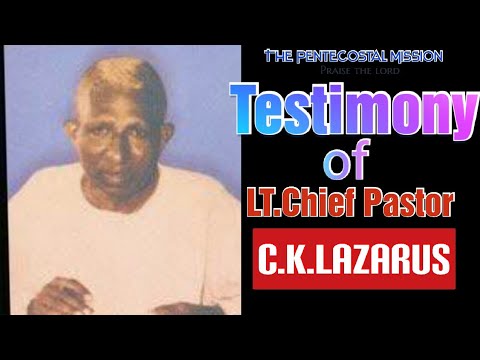 TPM Testimony|LT.Chief Pastor.C.K.Lazarus|#tpmtestimony#tpmworship