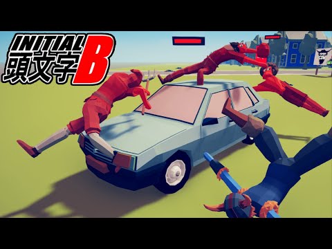 ⛐INITIAL B🚗 Drift Car vs Every Faction - Totally Accurate Battle Simulator TABS