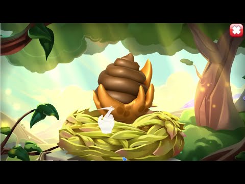 Hatched Poo Emoji Dragon-Dragon Mania Legend | 9600 Score in Eyeball Cake Craze | DML