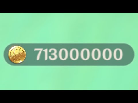 Journey To 1 Billion Mora, getting 713M Mora (Genshin Impact)