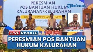 Perluas Akses Keadilan, Kemenkum Resmikan Pos Bantuan Hukum Kelurahan di Yogyakarta
