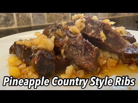 Crockpot Pineapple Country Style Ribs/ Twisted Mike's