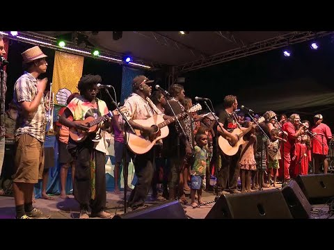 Gurindji Kids ft Dan Sultan & REMI - From Little Things Big Things Grow LIVE Freedom Day Festival