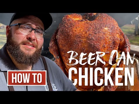 How to Smoke a Beer Can Chicken