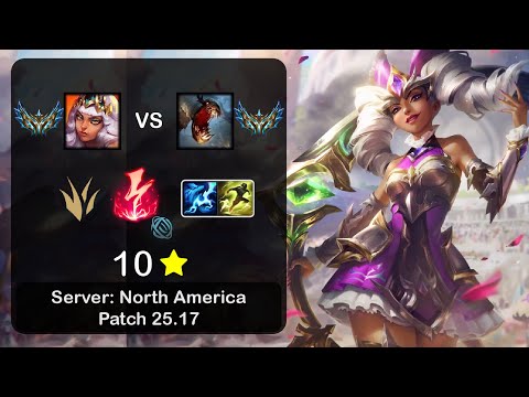 Qiyana Jungle vs Fiddlesticks - NA Challenger - Patch 25.17